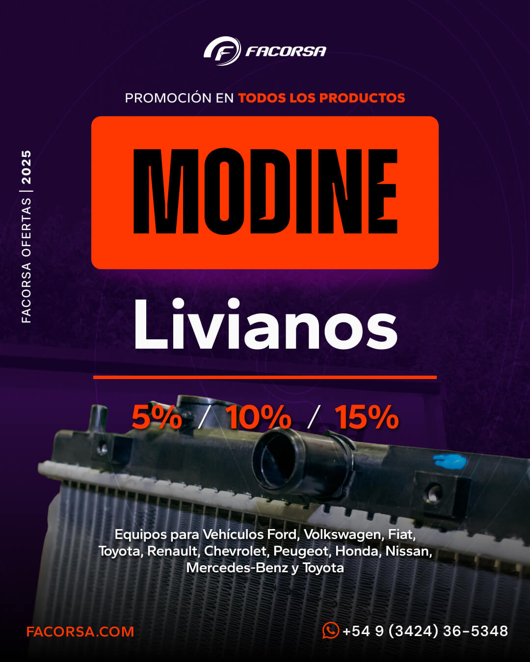 Oferta Modine Octubre 2025 - FACORSA