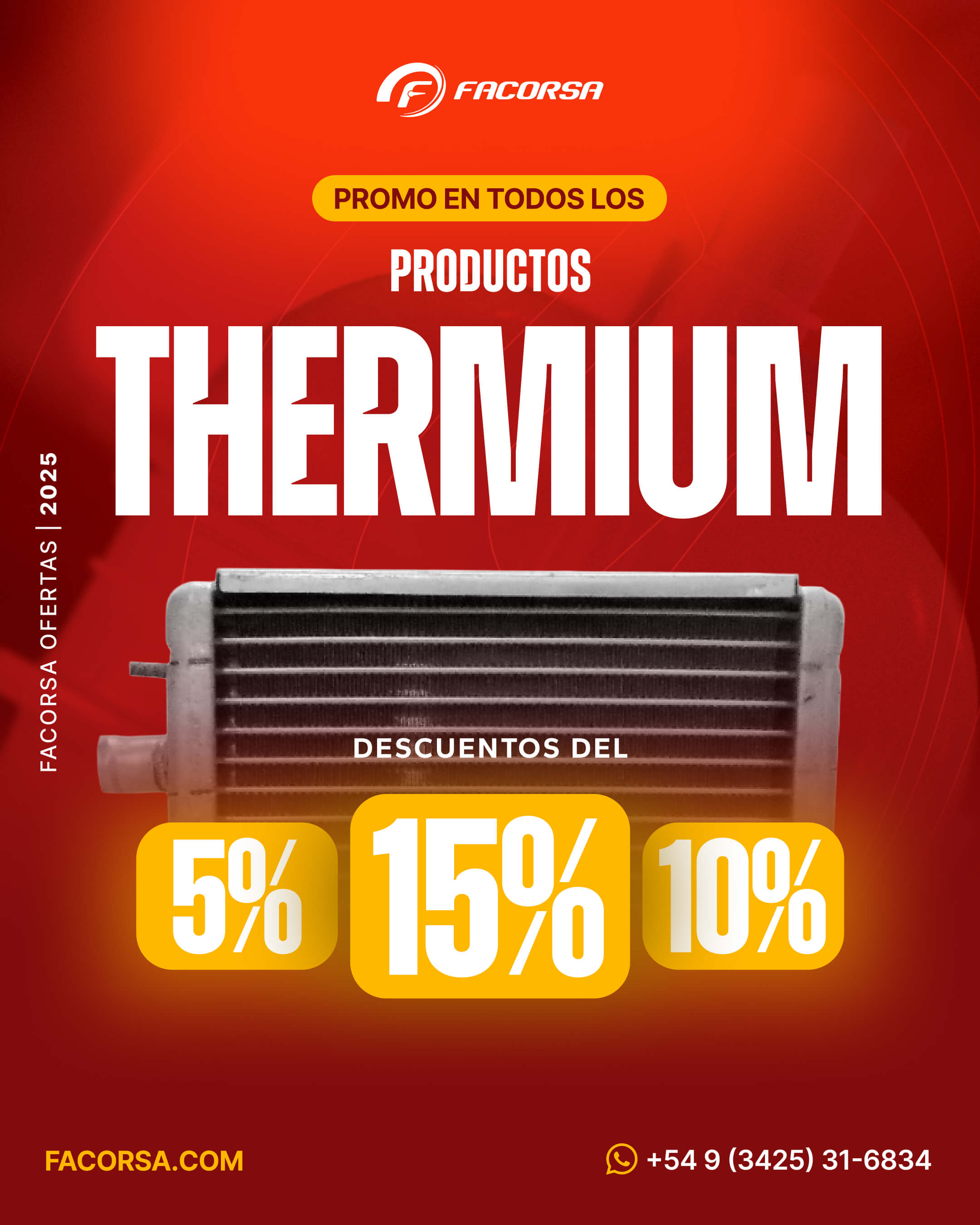 Oferta Thermium Septiembre 2025 - FACORSA