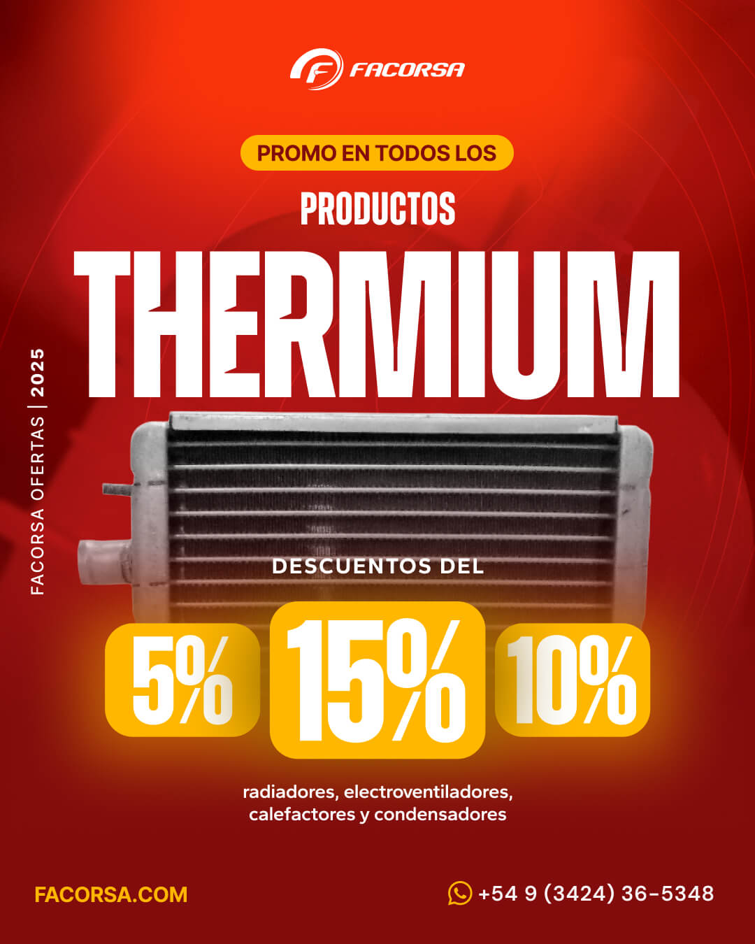 Oferta Thermium Octubre 2025 - FACORSA