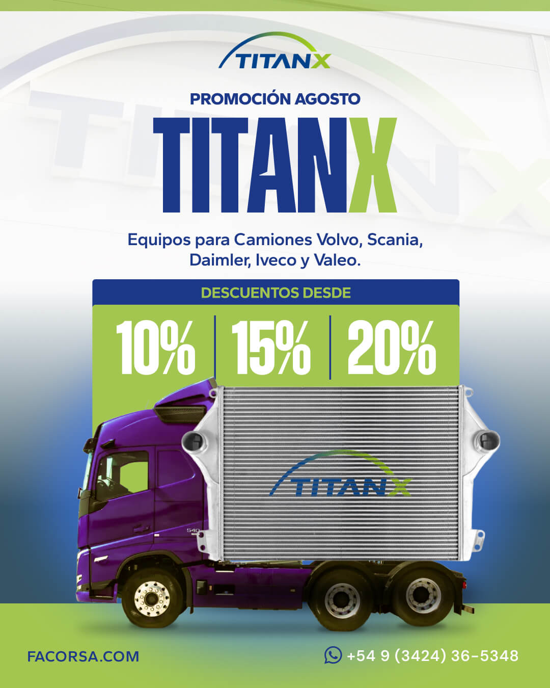 Oferta TitanX Octubre 2025 - FACORSA